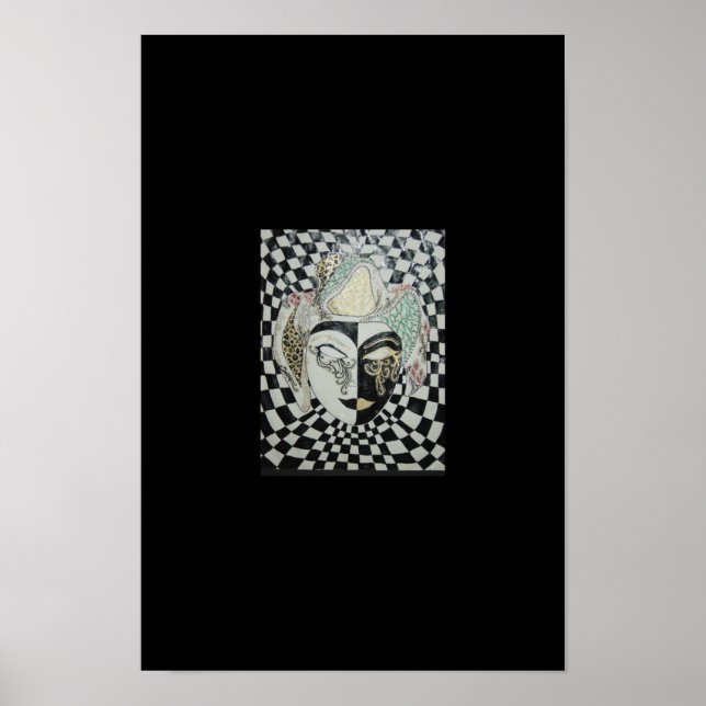 Póster Máscara veneciana (Frente)