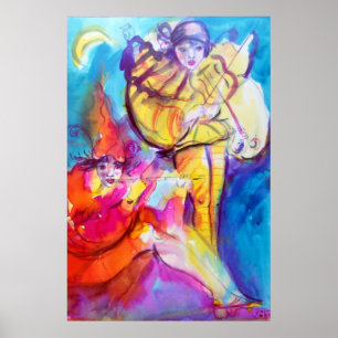 PÓSTER MÁSCARA VENECIANA / NOCTURNO MUSICAL