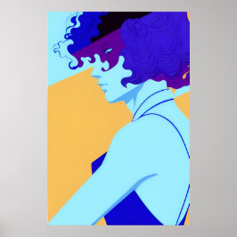 Póster Mascarada de fantasía en el indicador Ken del esta