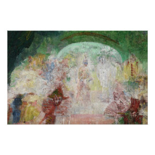 Póster Mascarada de James Ensor (1889)