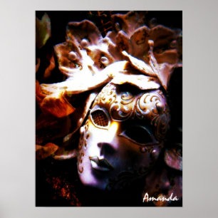 Póster Mascarada del Viejo Tiempo