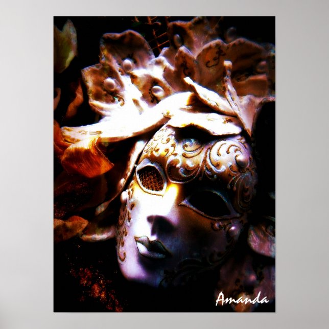 Póster Mascarada del Viejo Tiempo (Frente)