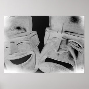 Póster Máscaras de emociones