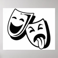 Máscaras de humor y tragedia