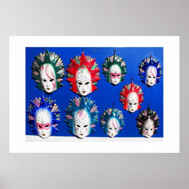 Póster Mascarillas faciales (Frente)