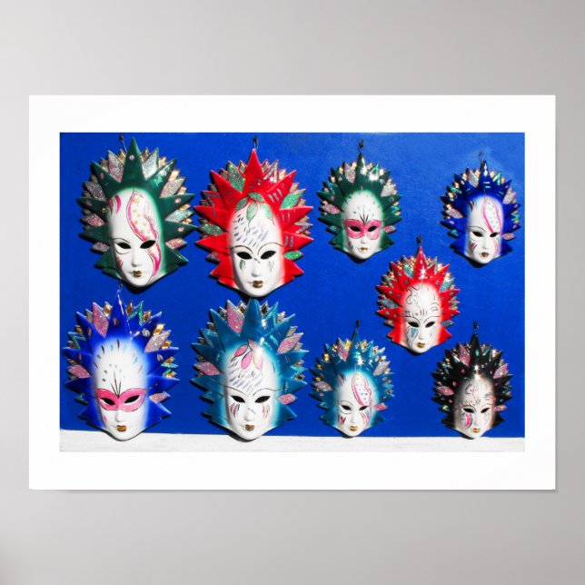 Póster Mascarillas faciales (Frente)