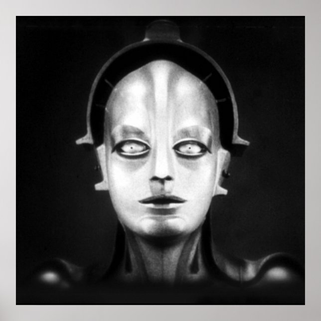 Póster Maschinenmensch de Fritz Lang (Frente)