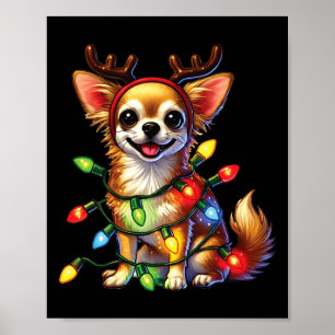 Póster Mascota amante de los animales Chihuahua Perro ren