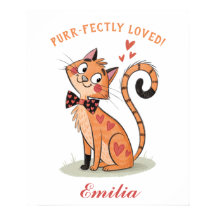 Mascota raro y juguetón gato - Doodle lindo Bowtie