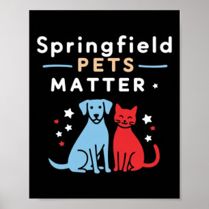 Póster Mascotas de Springfield - Muestra tu amor por los 