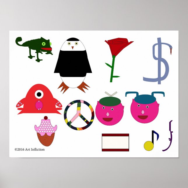 Póster Mash Art, Volume 1 (Frente)