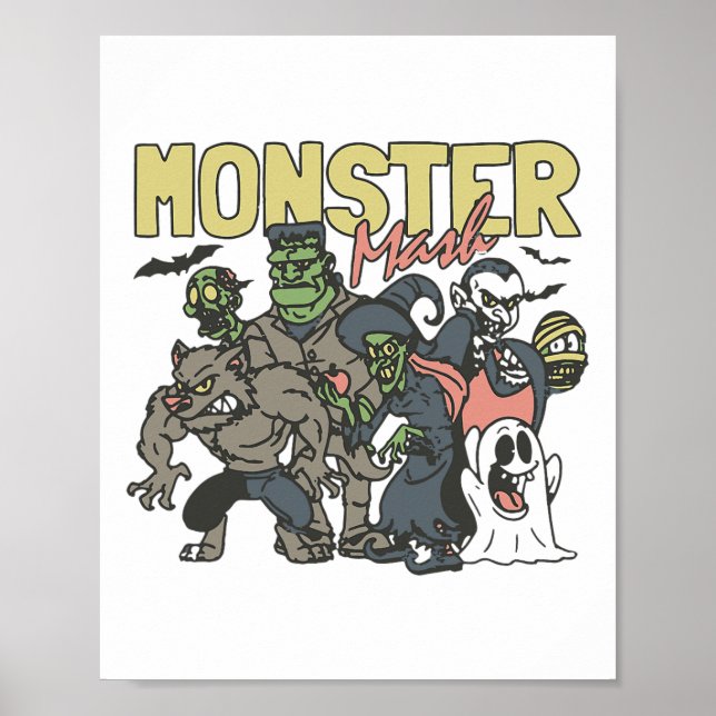 Póster Mash Boo Ghost Wit (Frente)