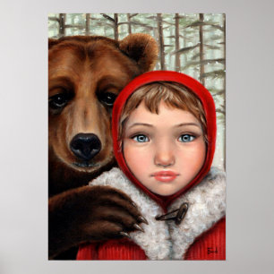 Póster Masha y el oso