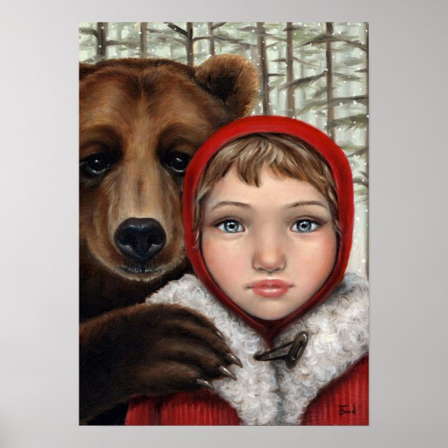 Póster Masha y el oso (Frente)