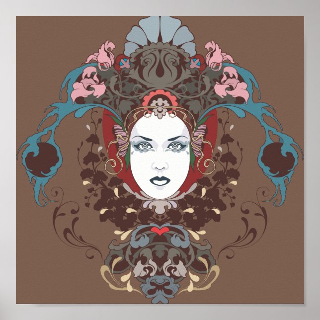 Póster MAsk chino (Frente)