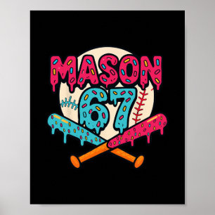 Póster Mason 67 Gráficos Divertidos de Hielo Drip Vender 