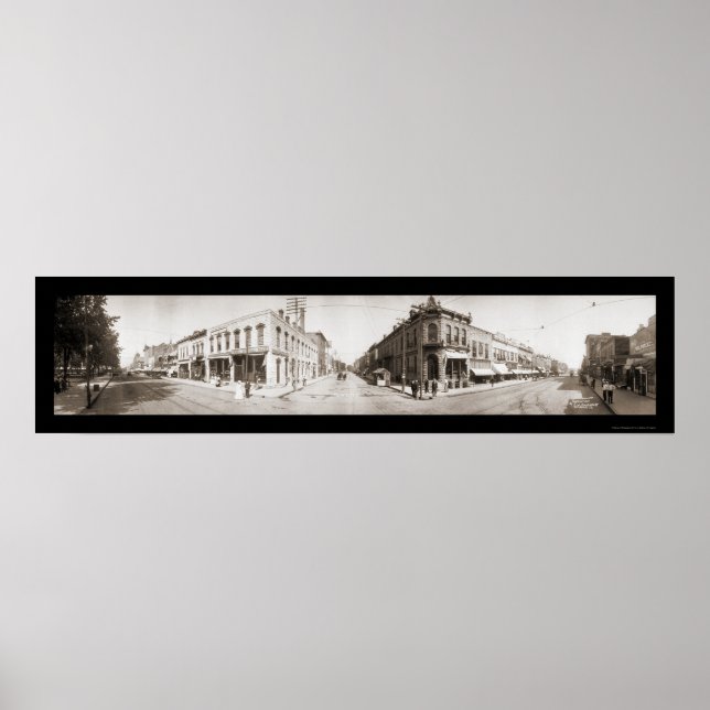 Póster Mason City, IA Photo 1907 (Frente)