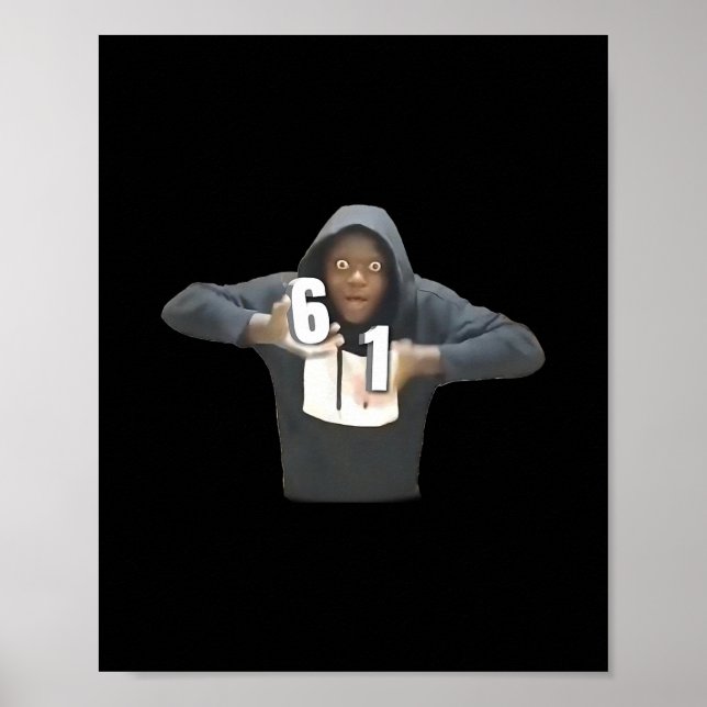 Póster Mason Ice Cream Drip 61 Six Sixty One Meme Gen Alp (Frente)