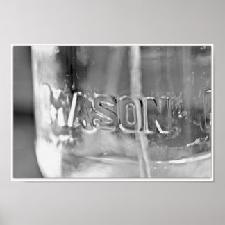 Póster Mason Jar