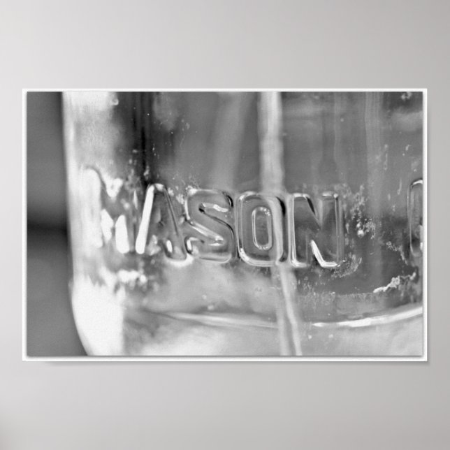 Póster Mason Jar (Frente)
