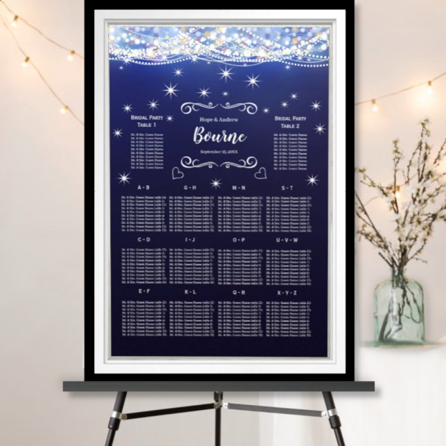 Póster Mason Jar bajo la tabla de asientos del Boda de es (To see frame pricing, please enter your frame and mat options.)