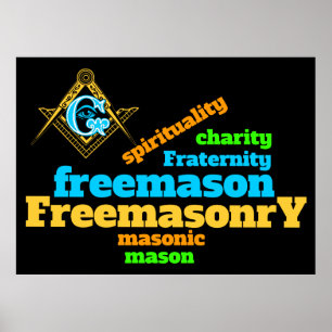 Póster Masonería