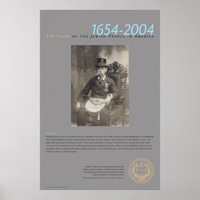 Póster Masones (Frente)