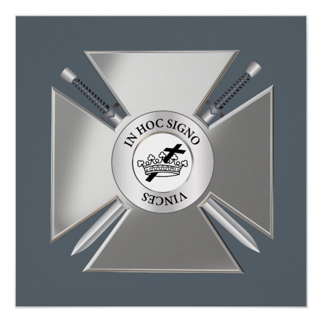 Póster Masonic cross (Anverso)