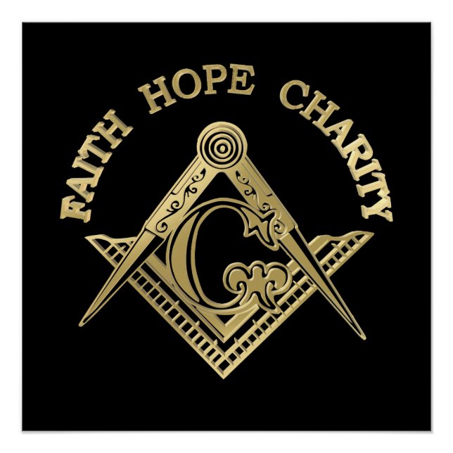 Póster Masonic symbol (Anverso)