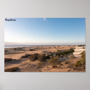 Póster Maspalomas Sands