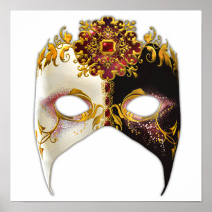 Póster Masque veneciano: Ruby Jewel