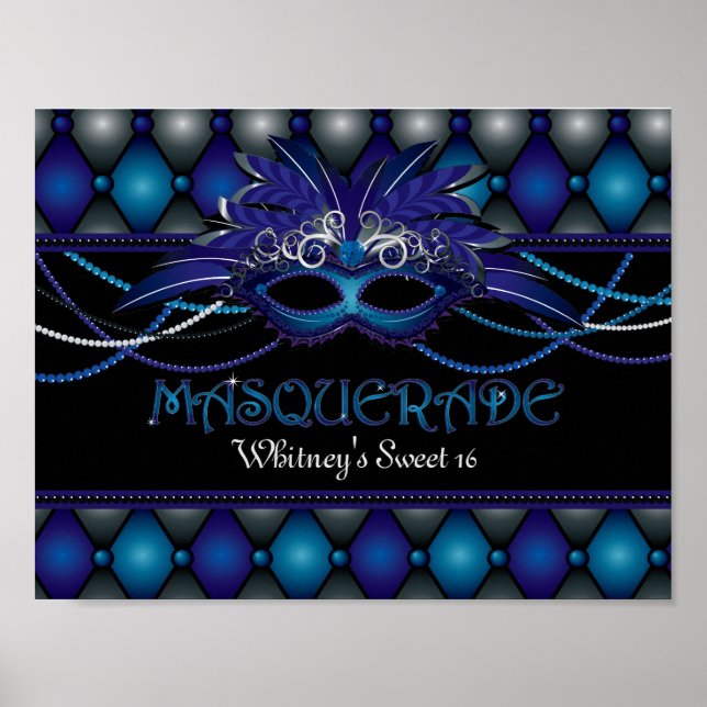Póster Masquerade Party Poster (Frente)