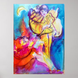 PÓSTER MASQUERADE VENECIANO / NOCTURNA MUSICAL