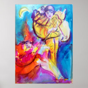 PÓSTER MASQUERADE VENECIANO / NOCTURNA MUSICAL