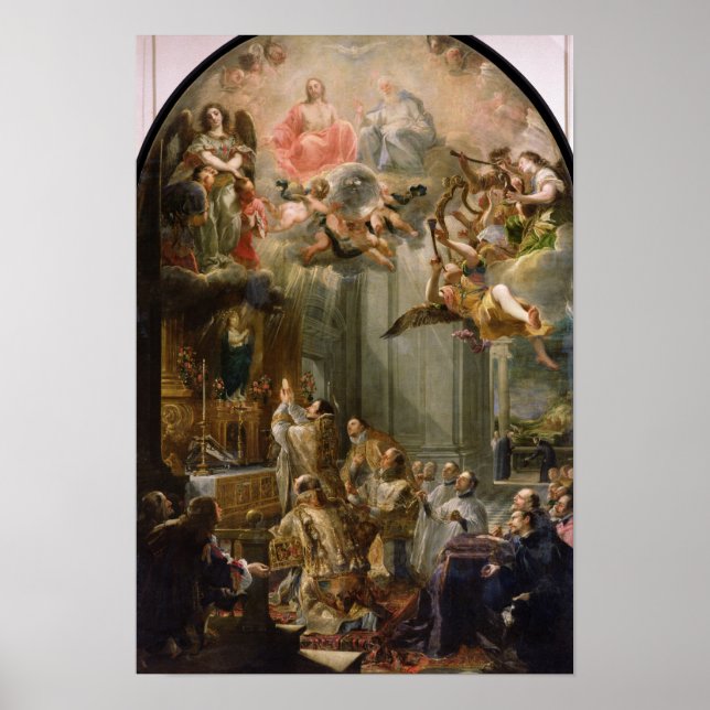 Póster Mass for the Order of Trinitarians, 1666 (Frente)