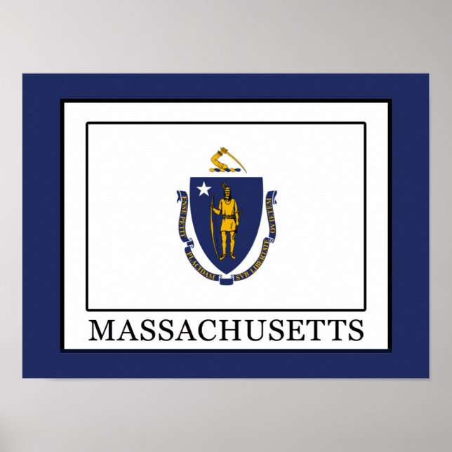 Póster Massachusetts (Frente)
