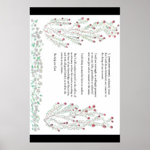 Póster Massachusetts Attorney's Oath