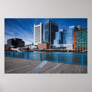 Póster Massachusetts, Boston, Banco de la Reserva Federal