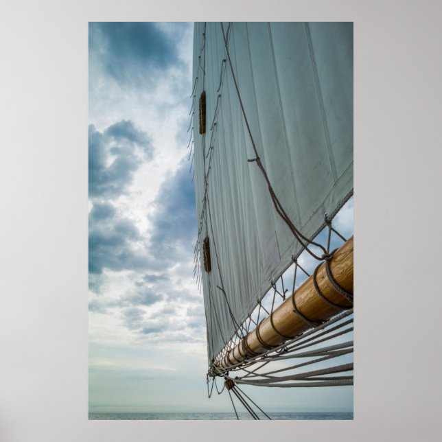 Póster Massachusetts, Gloucester, Festival de Schooner 4 (Frente)