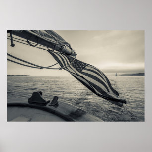 Póster Massachusetts, Gloucester, Festival de Schooner 5