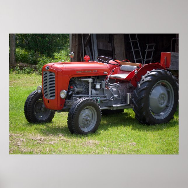 Póster Massey Ferguson 35X (Frente)