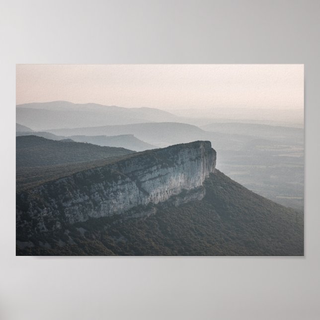 Póster Massif Central France (Frente)