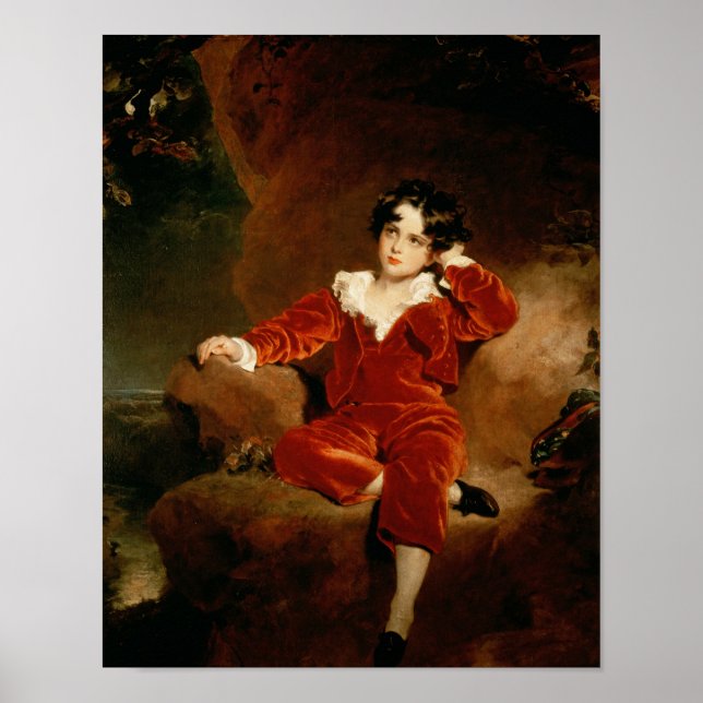 Póster Master Charles William Lambton, 1825 (Frente)