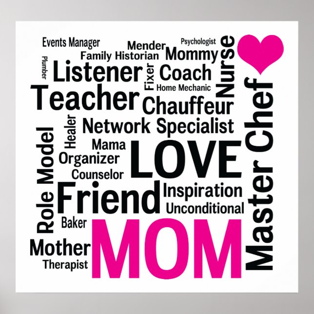 Póster Master Chef Mom - Multitarea Do-it-All Mother (Frente)