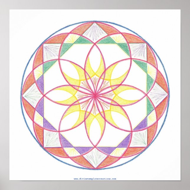 Póster Mastery Mandala (Frente)