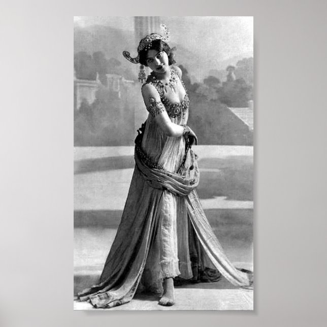 Póster Mata Hari en París - Margaretha Geertruida (Frente)