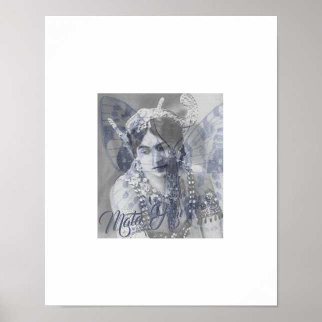 Póster Mata Hari – Margaretha Geertruida – butterfly (Frente)
