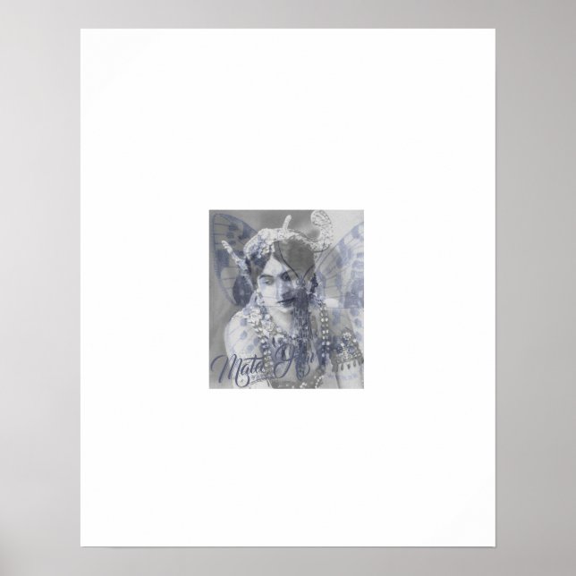 Póster Mata Hari – Margaretha Geertruida – butterfly (Frente)