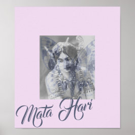 Póster Mata Hari – Margaretha Geertruida – butterfly