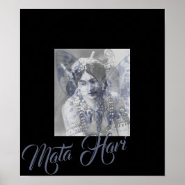 Póster Mata Hari – Margaretha Geertruida – butterfly